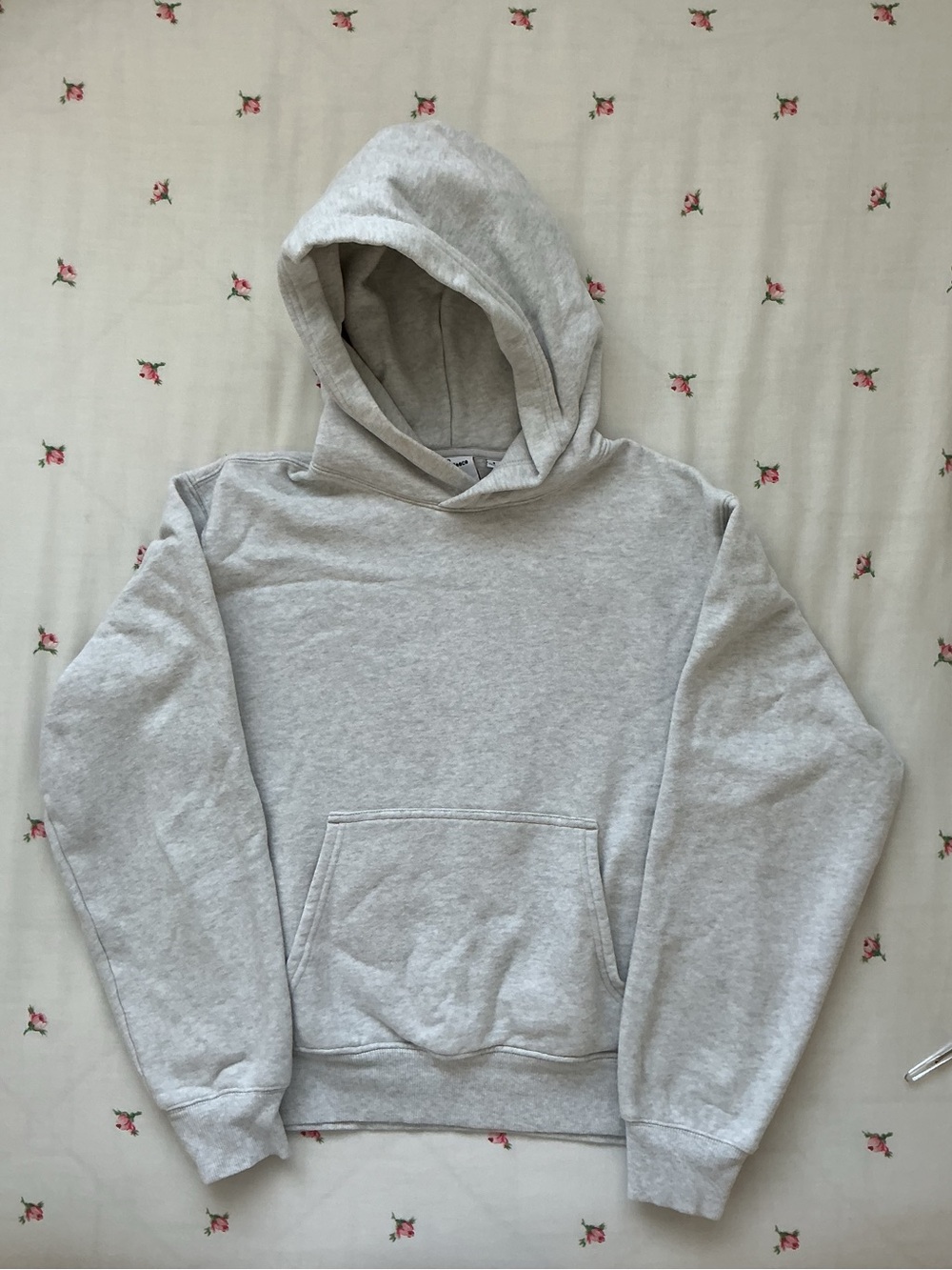 TNA Sweatfleece grey hoodie
